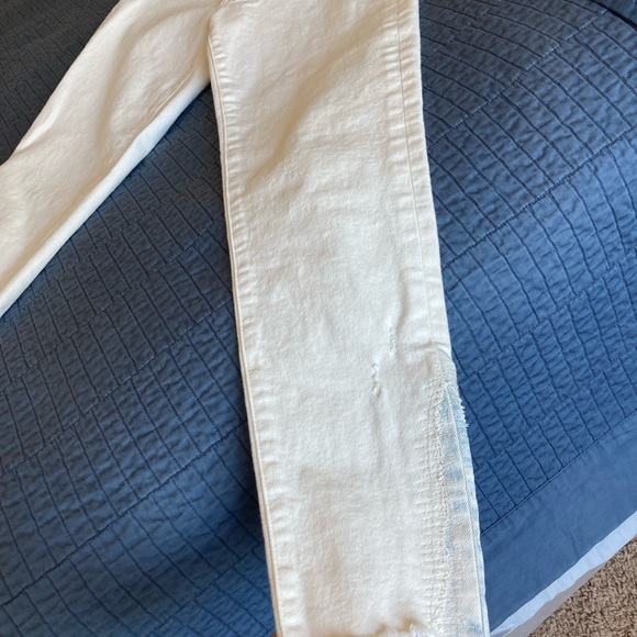 MOUSY VINTAGE BURNSIDE WHITE SKINNY JEANS SIZE 26 - $95 - Picture 6 of 16